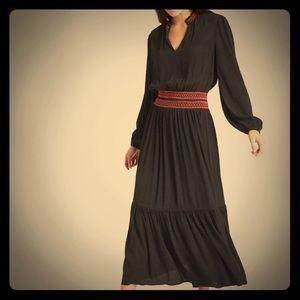 SOLD NWT Gap smocked maxi XS